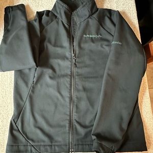 Women’s. Columbia University of Oregon Ducks jacket black size XL
